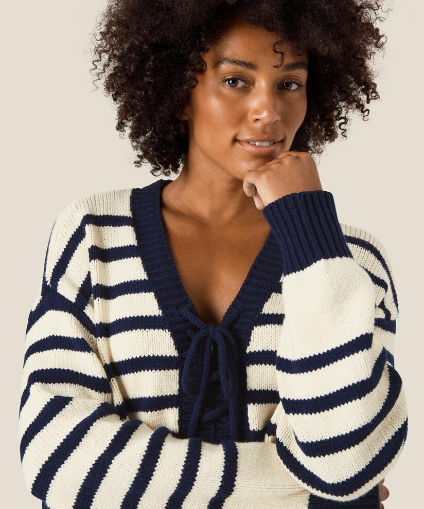Frederikka Topp, Whc/Navy blz, hi-res