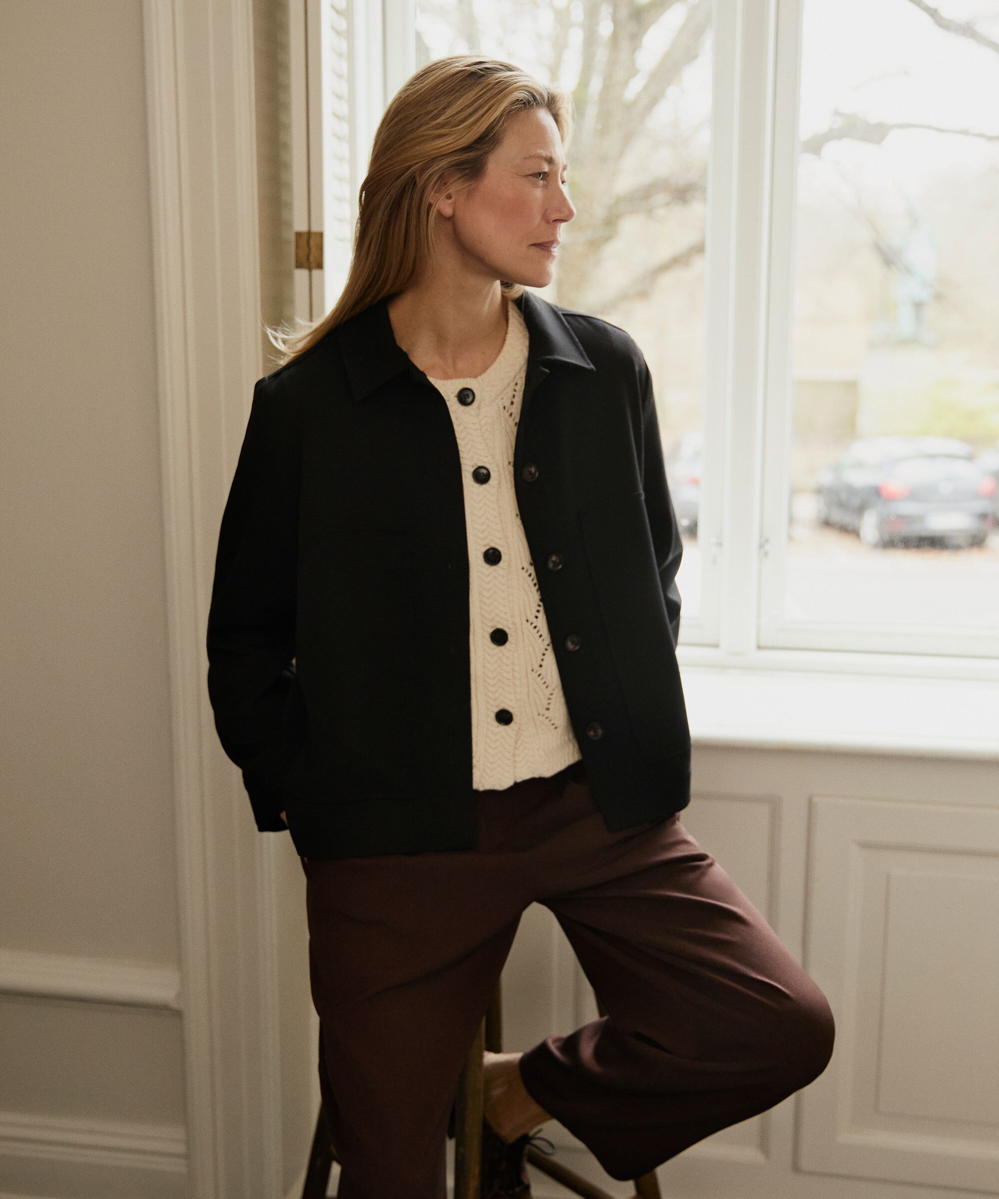 Jettina Jakke, Black