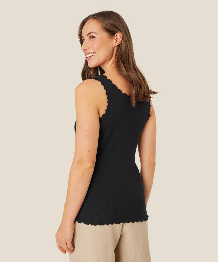 Erina JERSEY Topp, Black