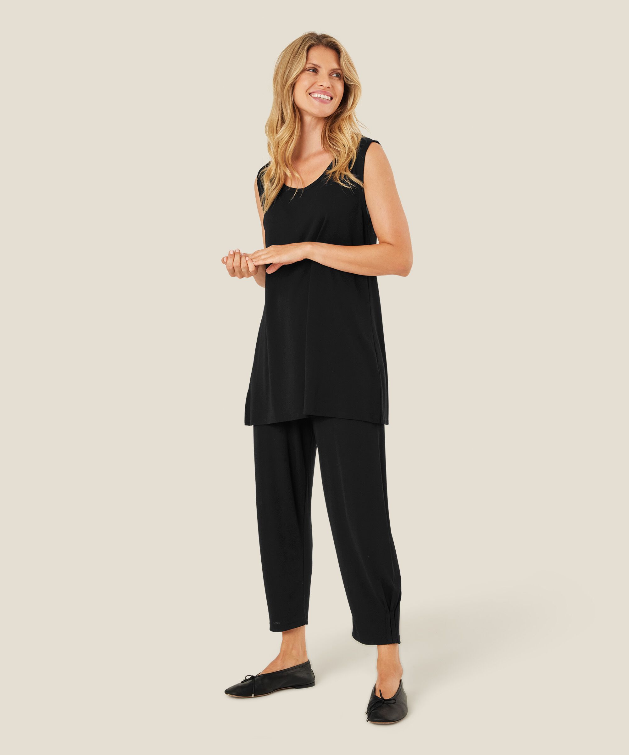 Patti JERSEY Bukser, Black