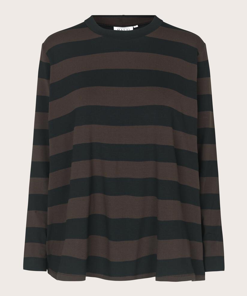 Bonala JERSEY Topp, Coffee Bean