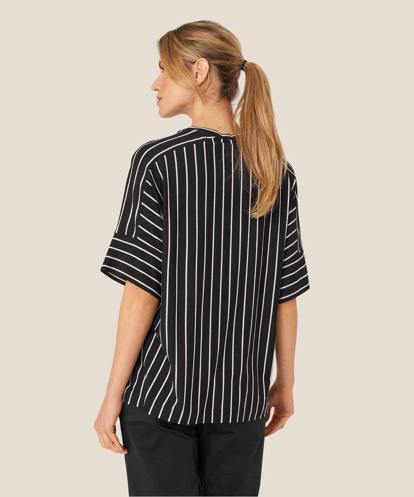 Birgitt JERSEY Topp, Black