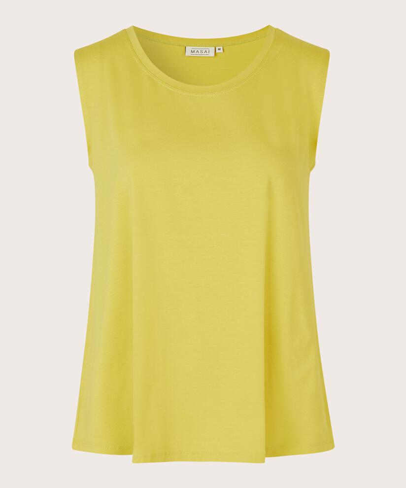Elisa JERSEY Topp, Celery, hi-res
