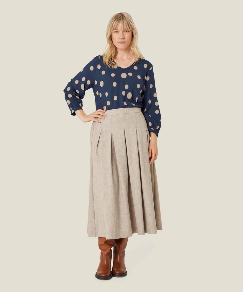 Summer Skjørt, Beige melange