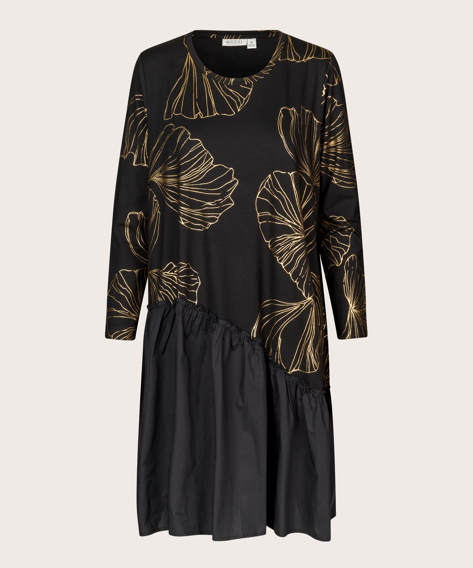 Nellina JERSEY Kjole, Gold