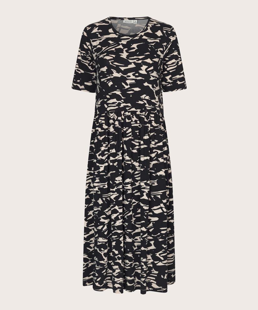 Nandu JERSEY Kjole, Black