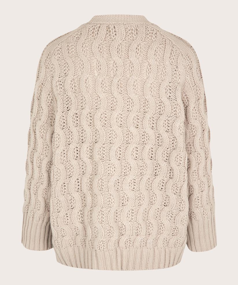 Lube Cardigan, Silver Cloud