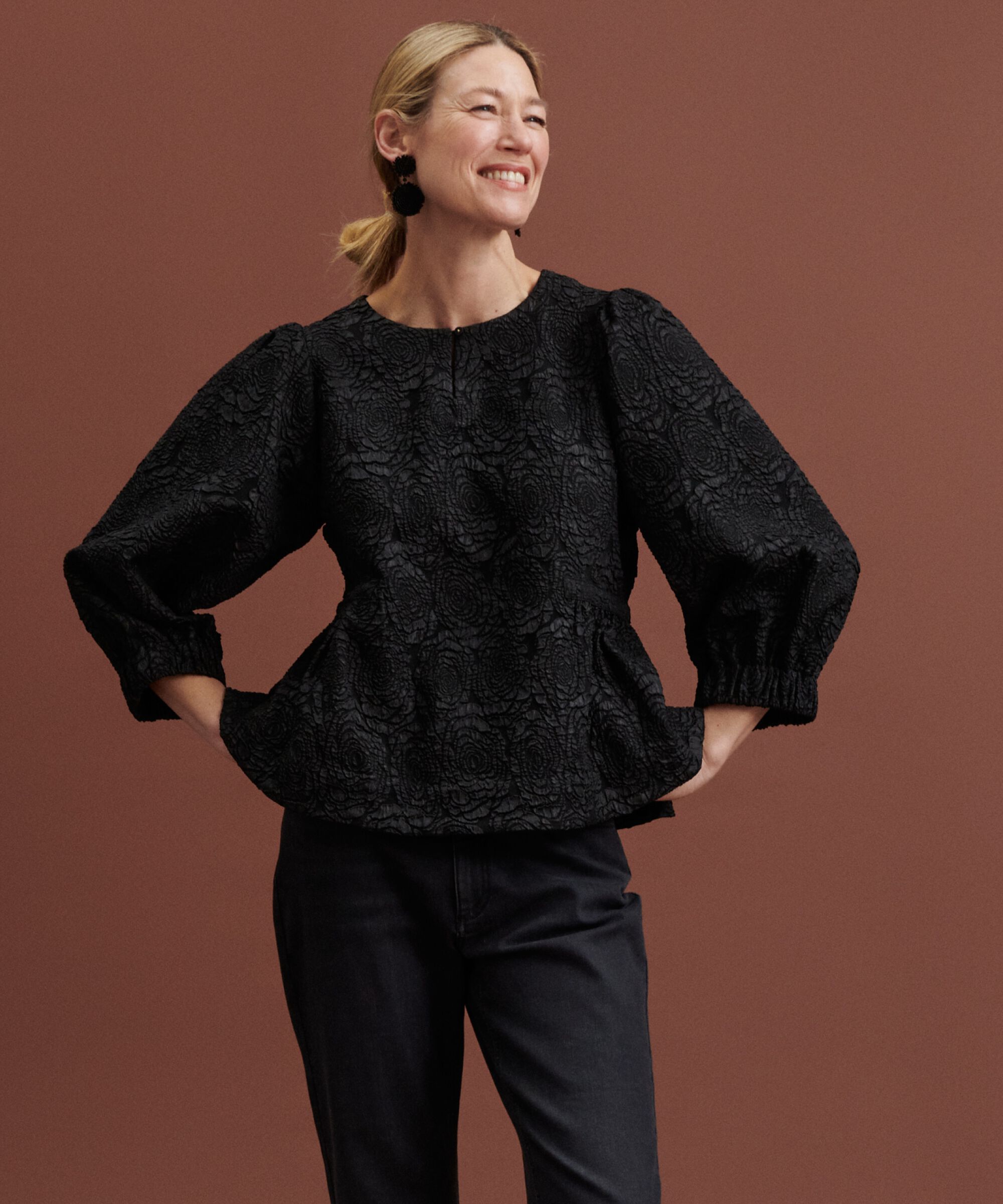 Bodalai Bluse, Black