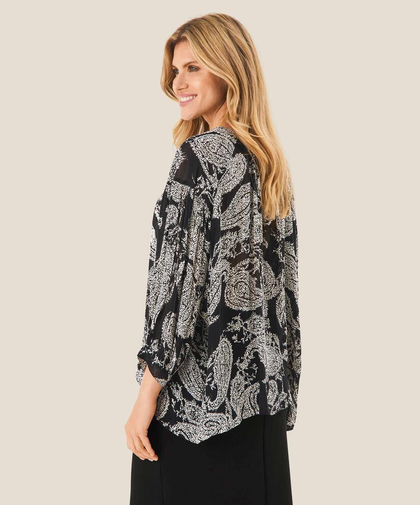 Doritas Bluse, Black, hi-res