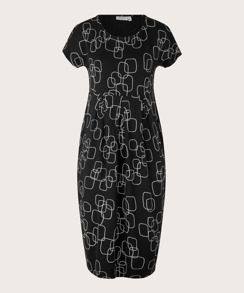 Olnia JERSEY Kjole, Black