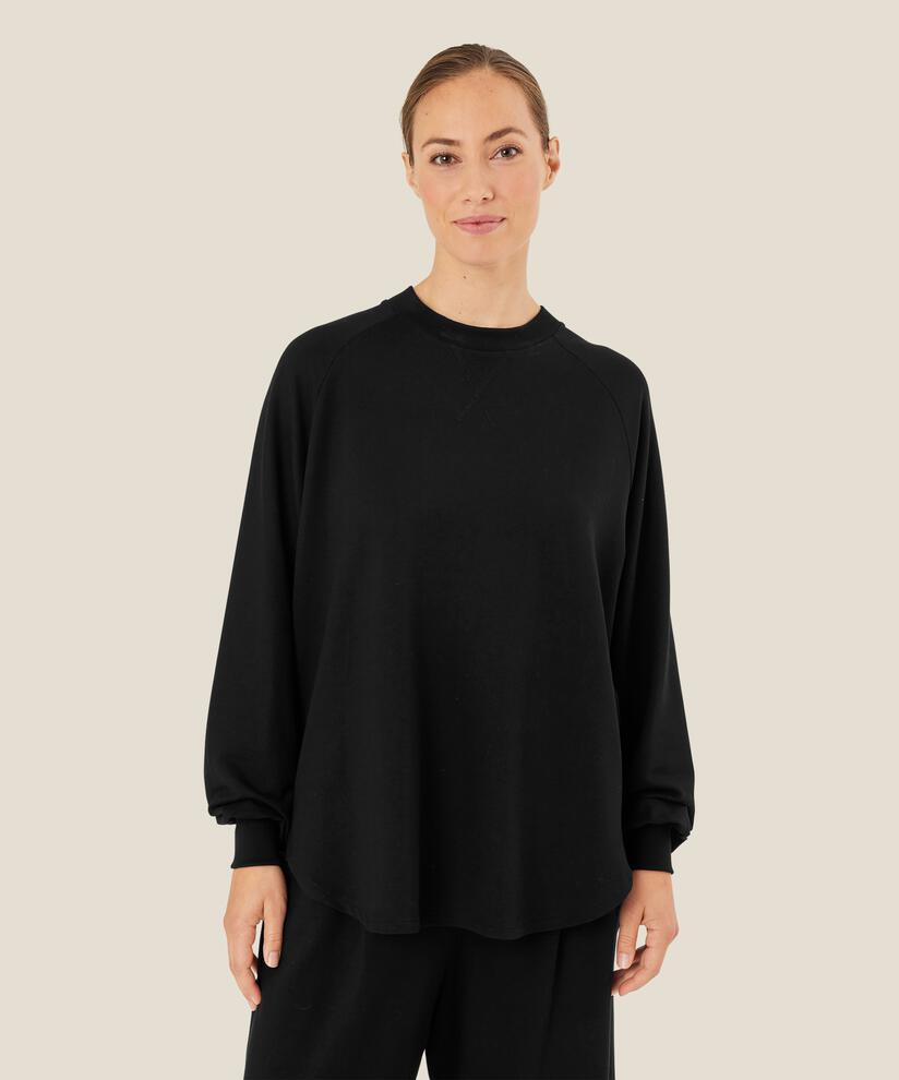Brine JERSEY Topp, Black, hi-res