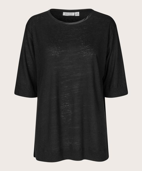 Bahija JERSEY Topp, Black