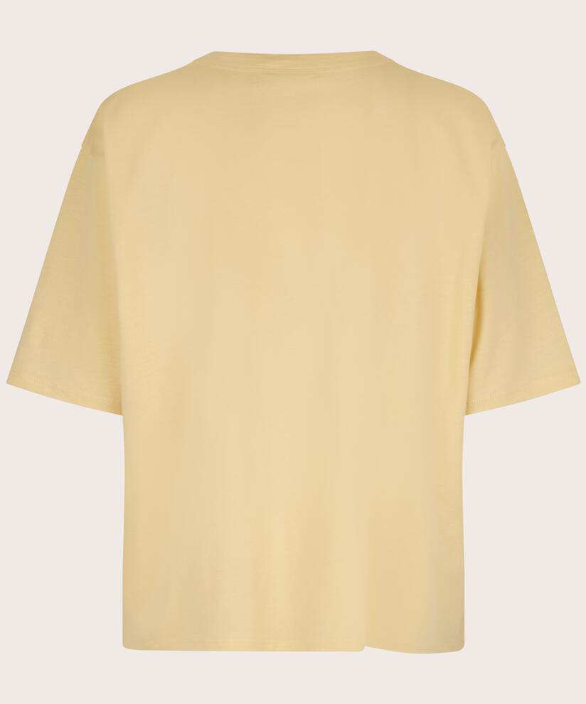 Doreann JERSEY Topp, Raffia, hi-res