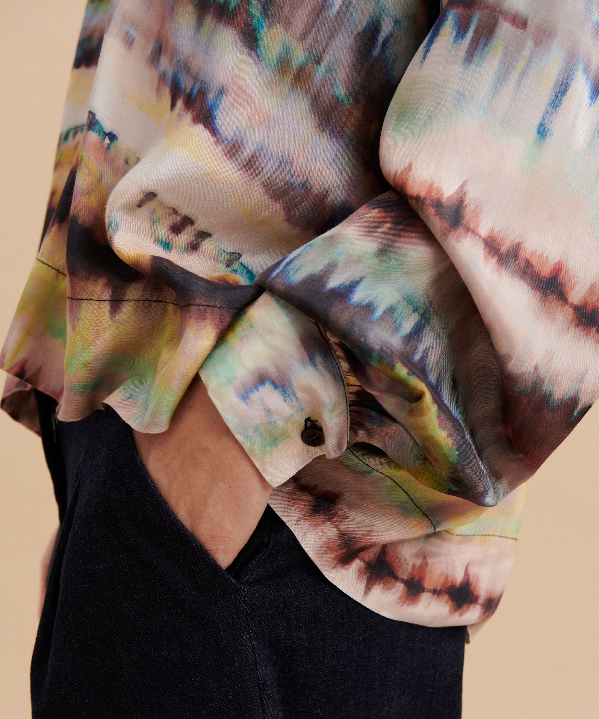 Dolma Bluse, Misty Rose