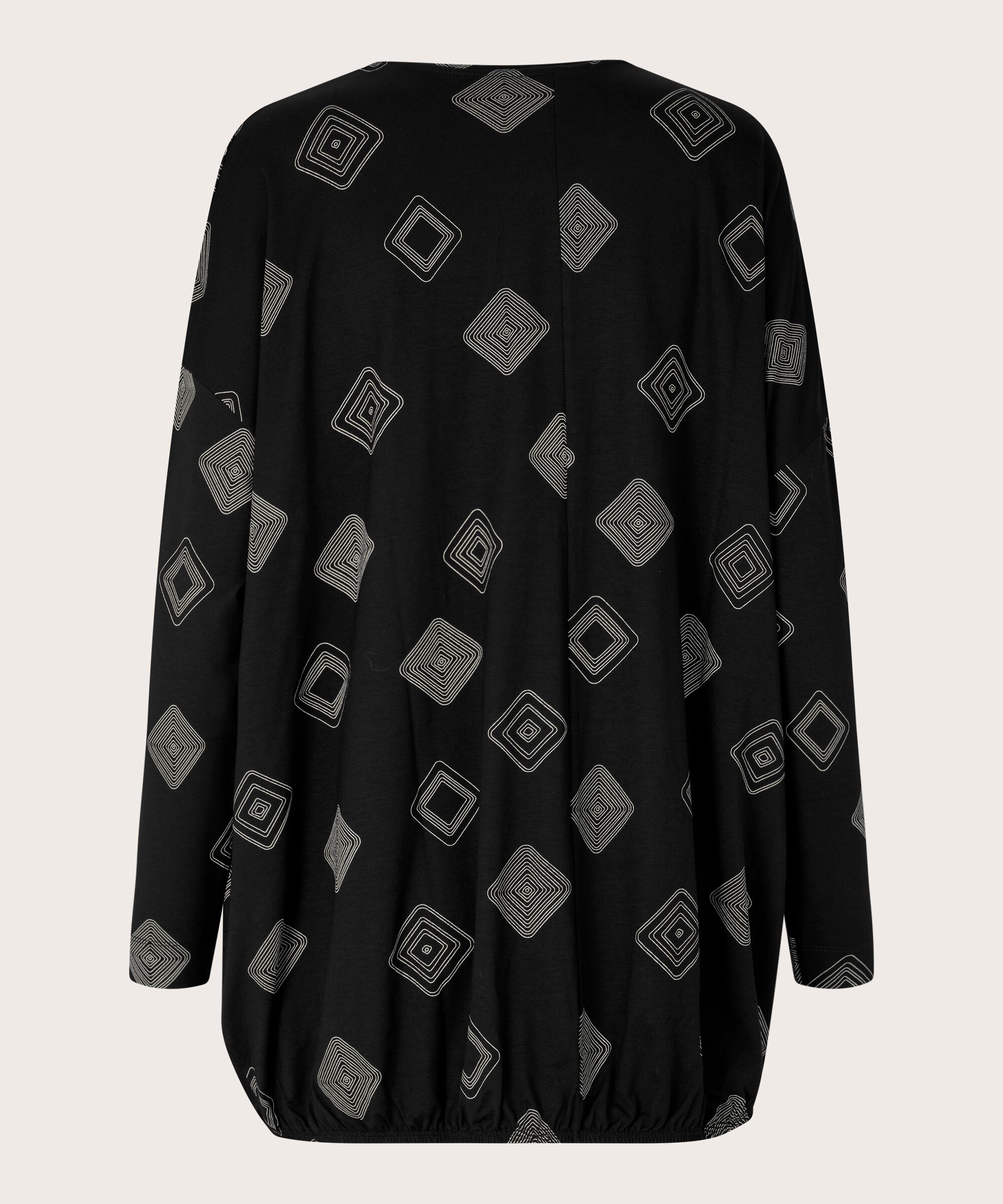 Bagggy JERSEY topp, Black