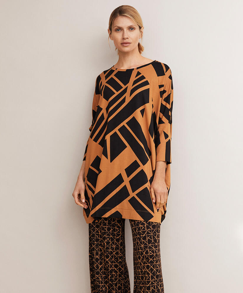 PIRISTA JERSEY BUKSER, Tobacco Brown