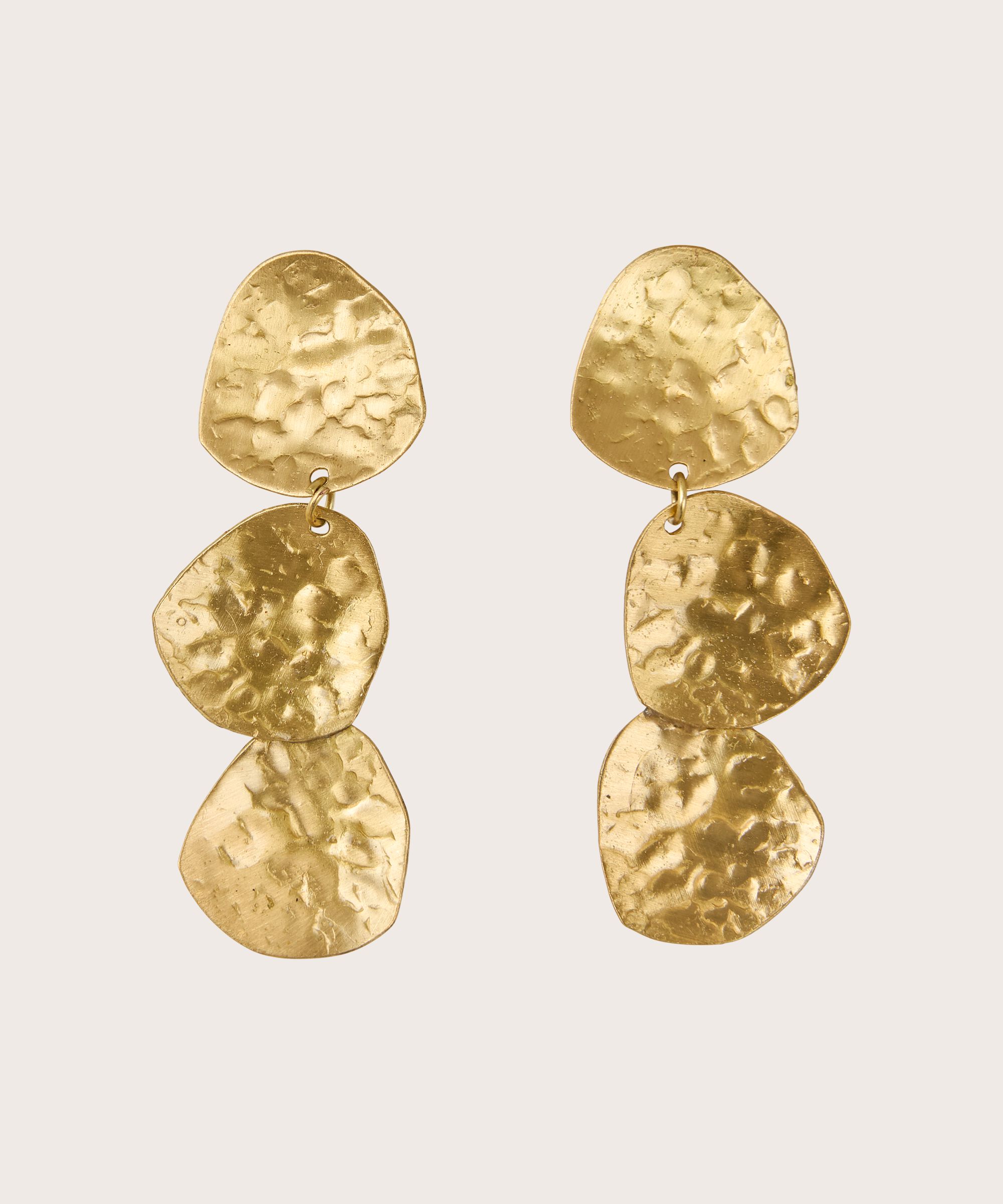 Reesel Øreringer, Gold