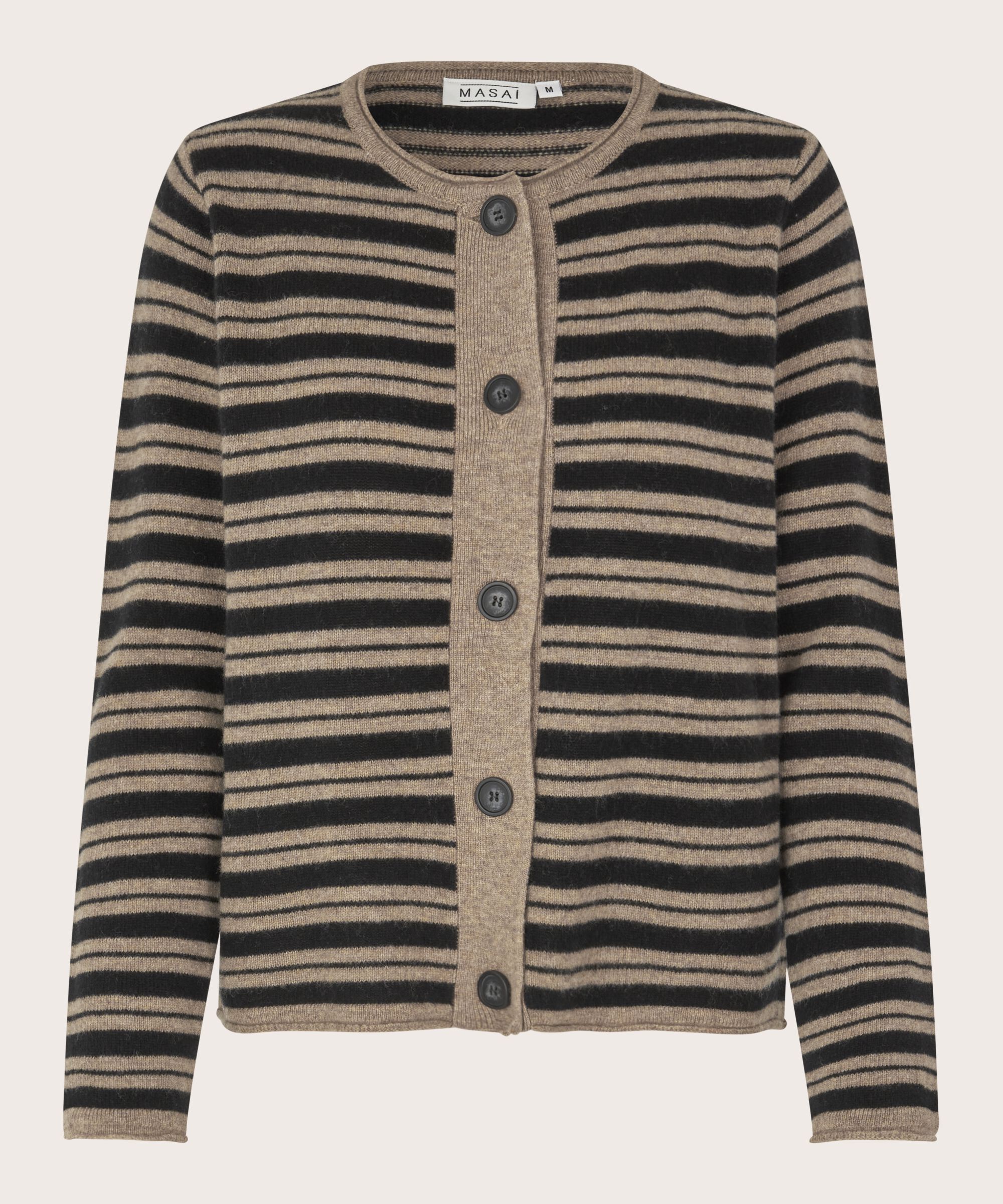 Lica Cardigan, Black/dijon