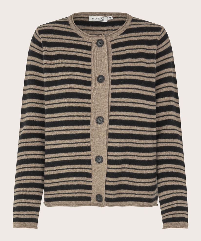 Lica Cardigan, Black/dijon
