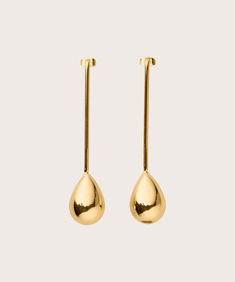 Rainula Øreringer, Gold
