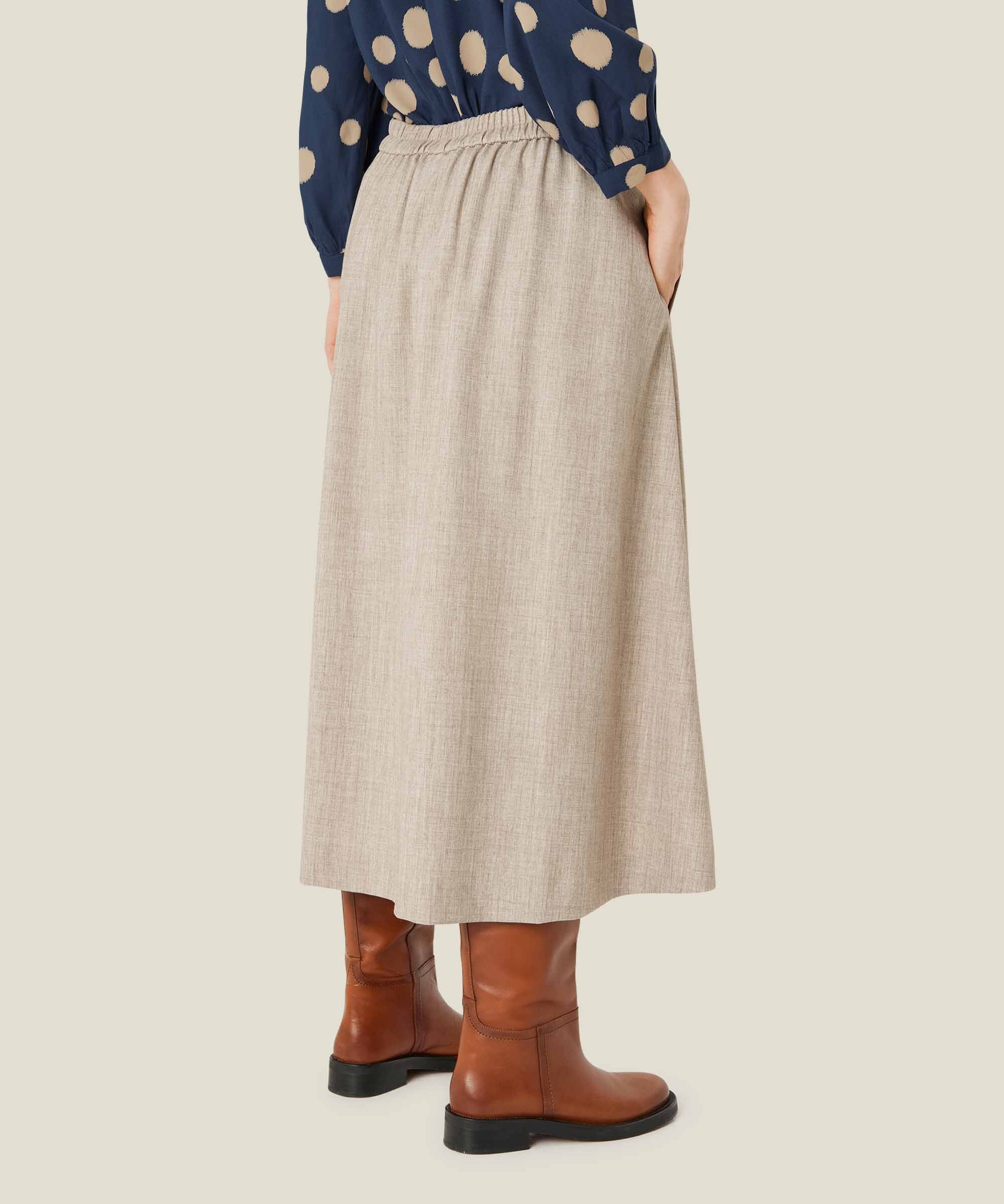 Summer Skjørt, Beige melange