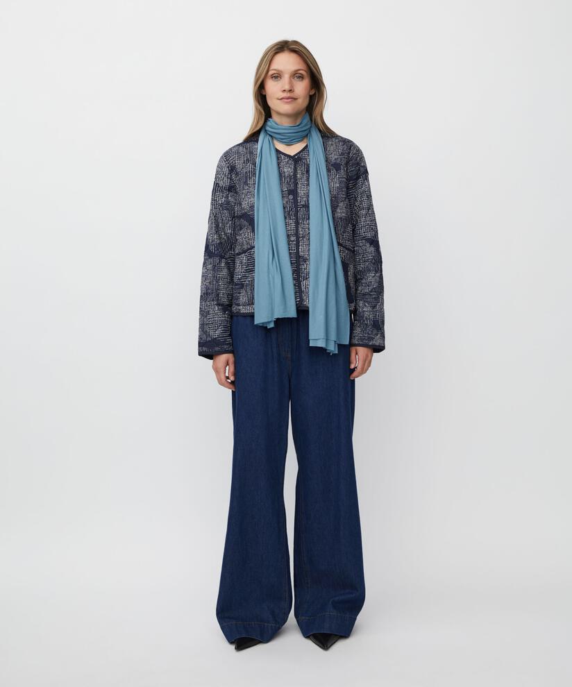 Amega JERSEY Skjerf, Proven Blue