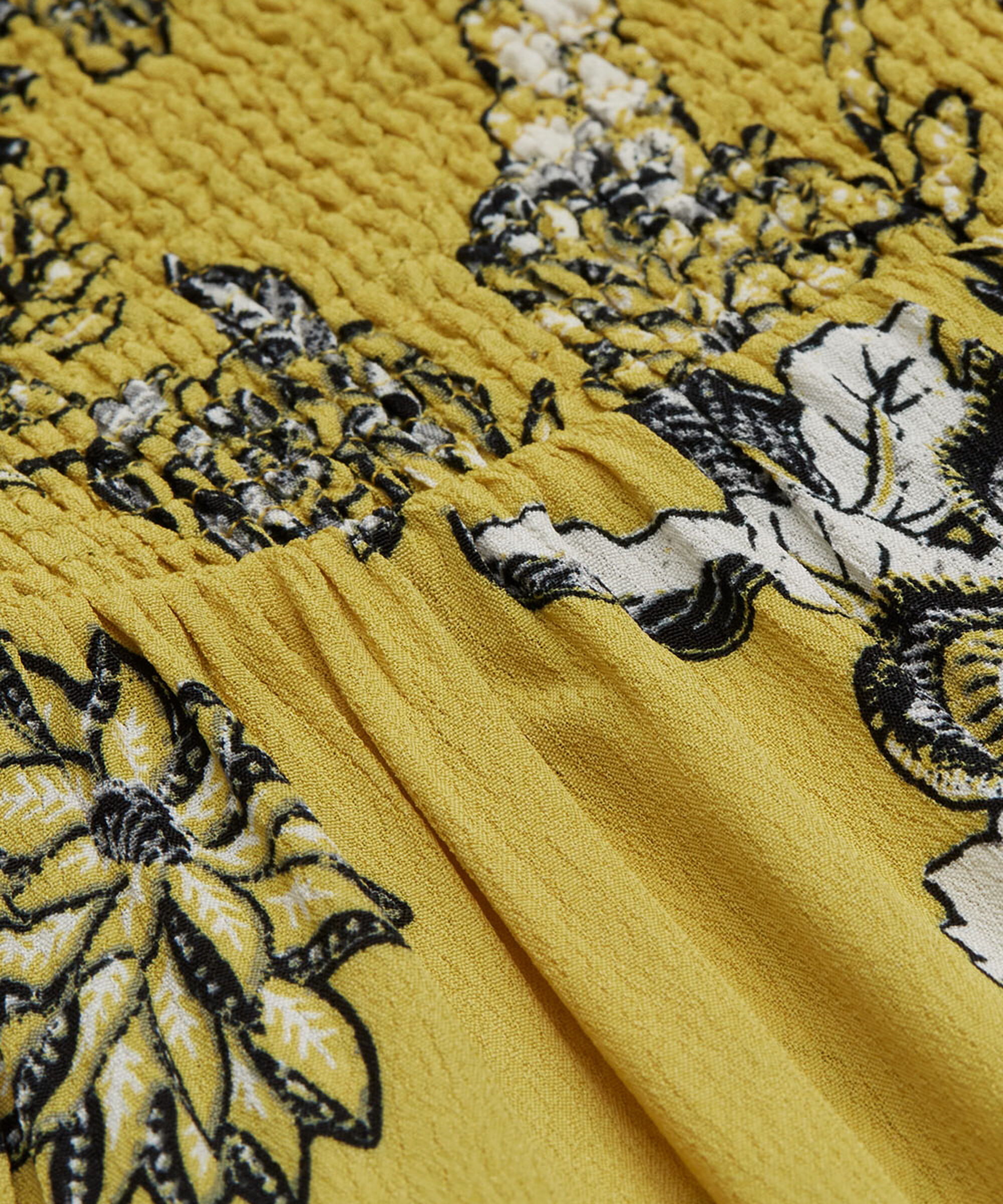 SONDRA SKJØRT, Oil Yellow