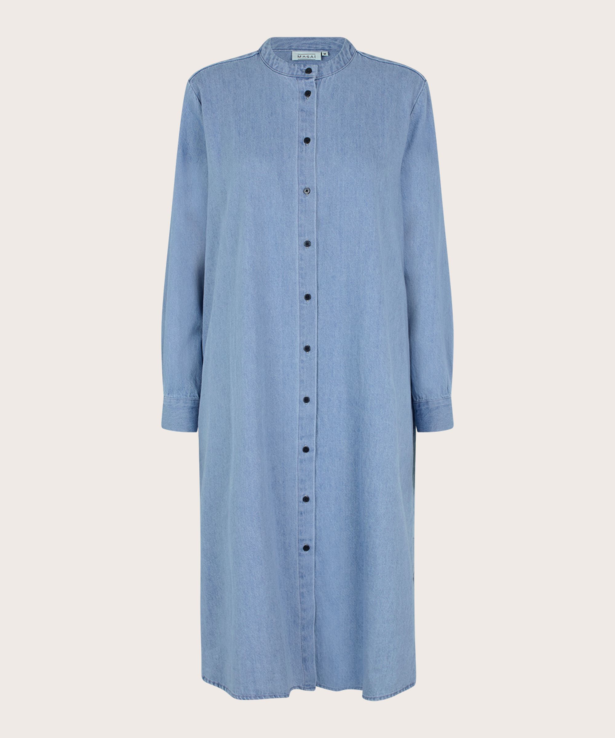 Naja Skjortekjole, Light Denim
