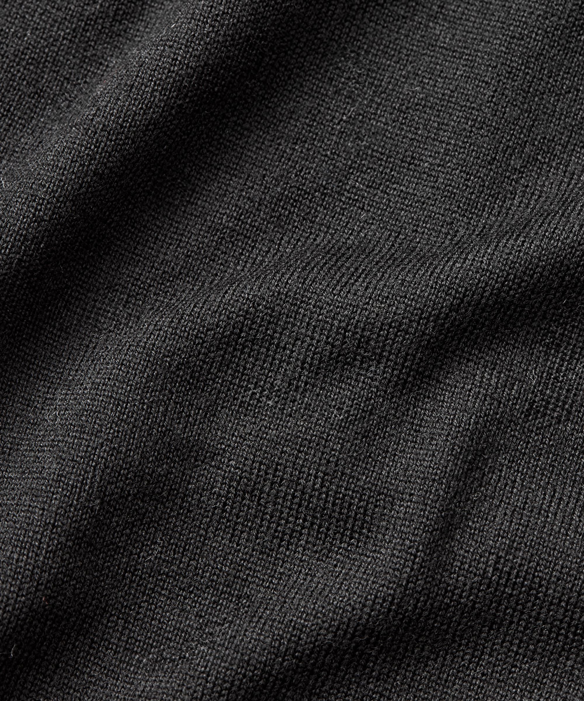 Florice Strikkegenser, Black