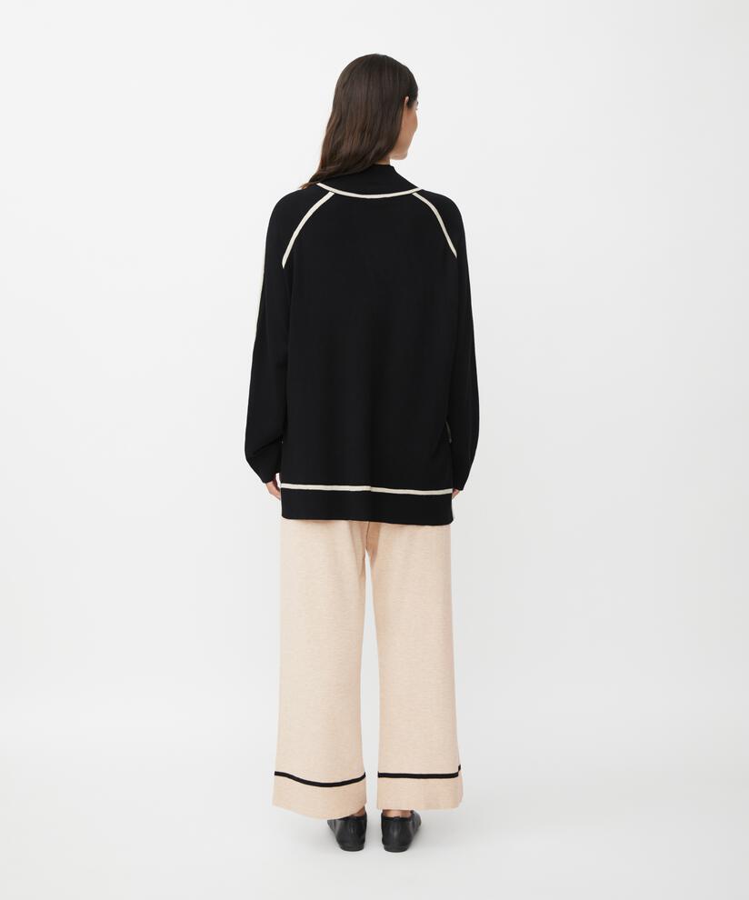 Freyane Strikkegenser, L beige mel