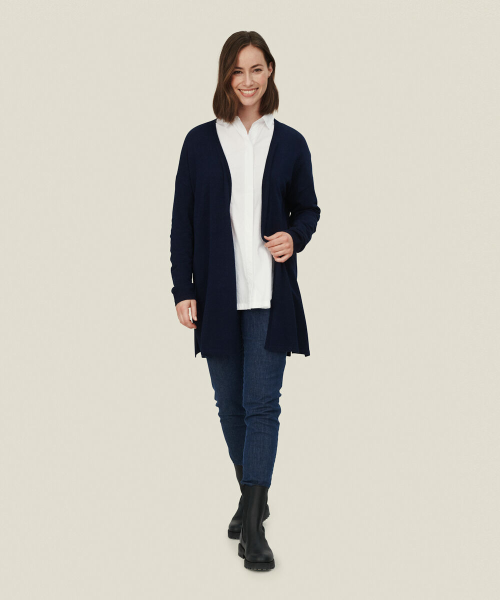 Lon Cardigan, Navy