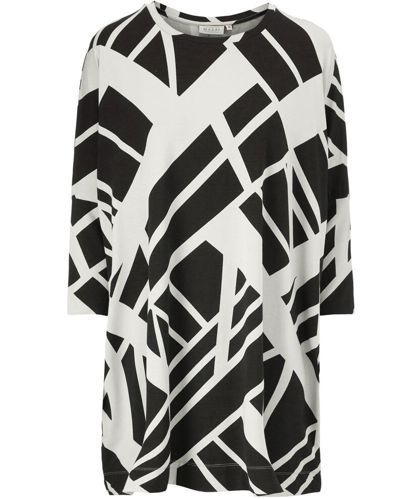 GABINI JERSEY TUNIKA, Black