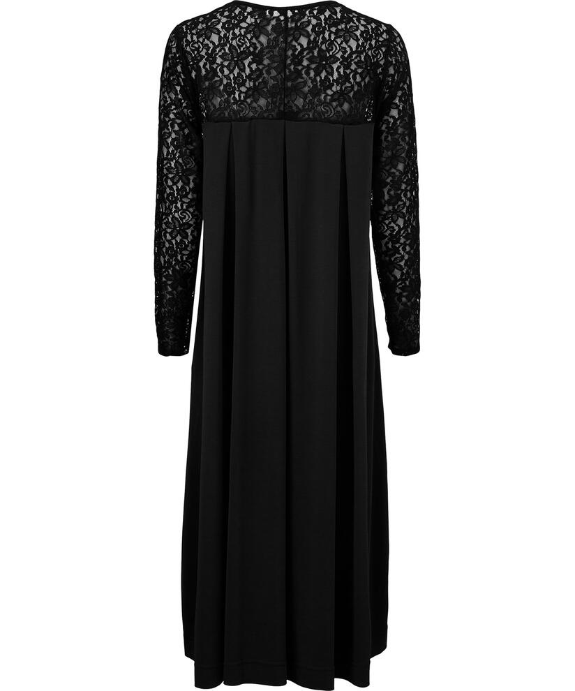 NERIDA JERSEY KJOLE, Black