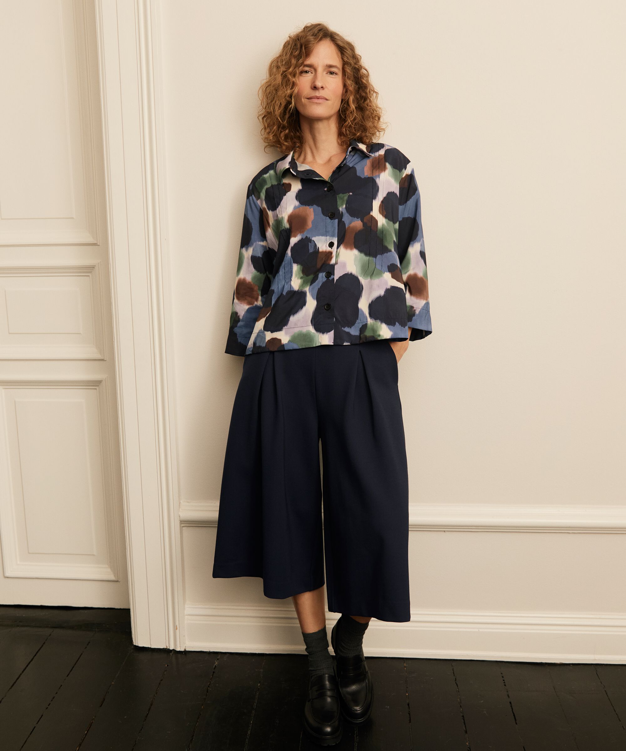 Ibilisan Skjorte, Navy Blazer