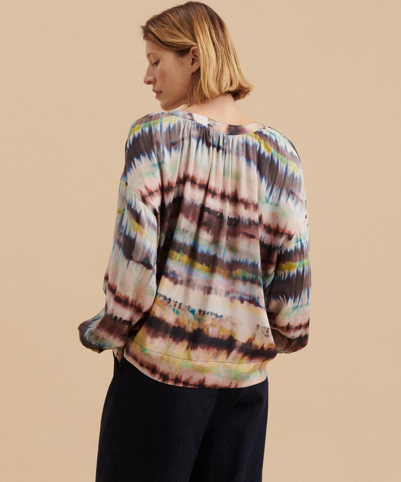 Dolma Bluse, Misty Rose