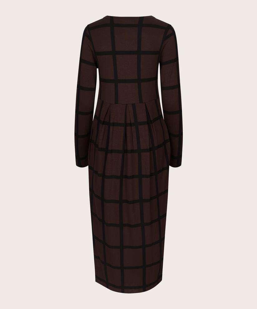 Nilana JERSEY Kjole, Coffee Bean