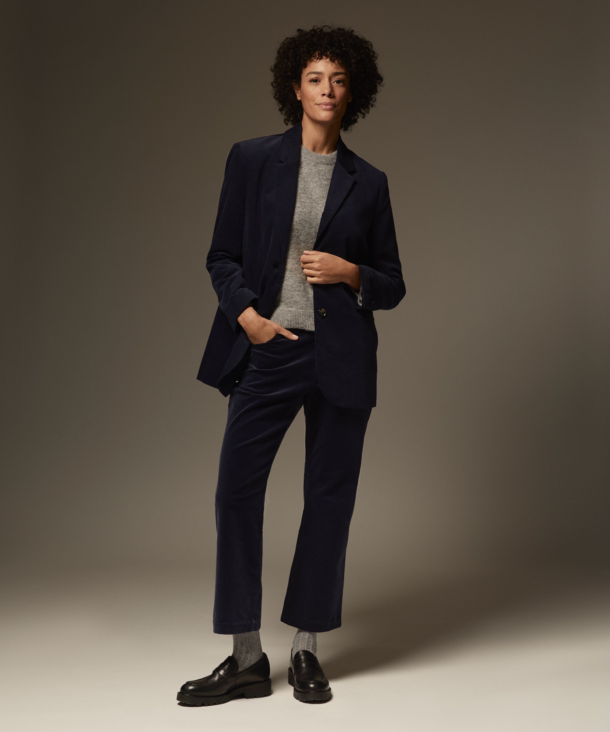 Jaxi Jakke, Navy Blazer