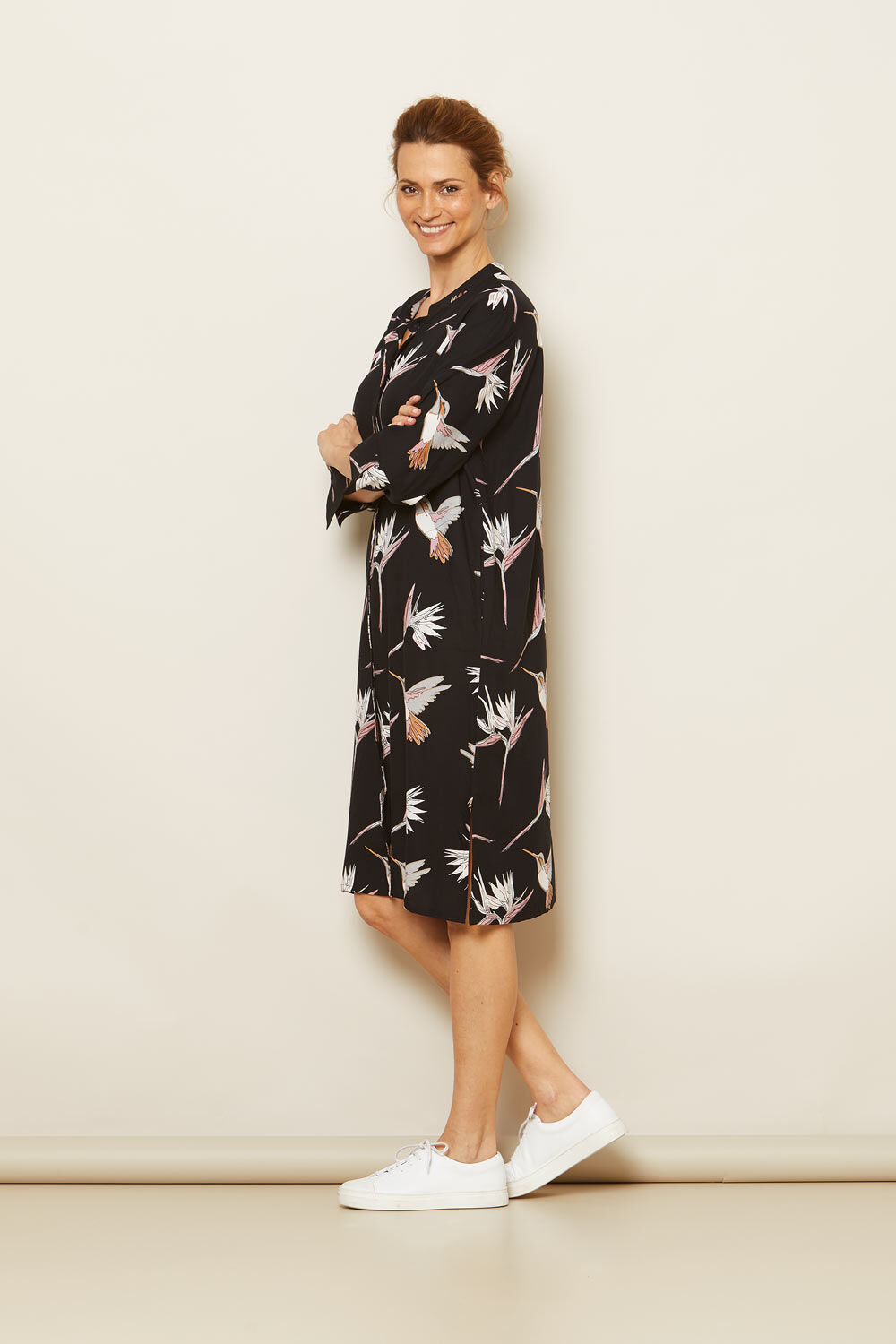 NIMES KJOLE, Ash rose