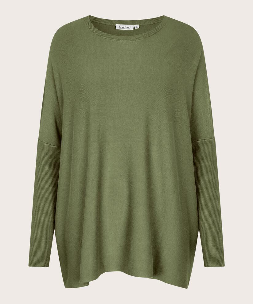 Fanasi Strikkegenser, D. Lichen Green