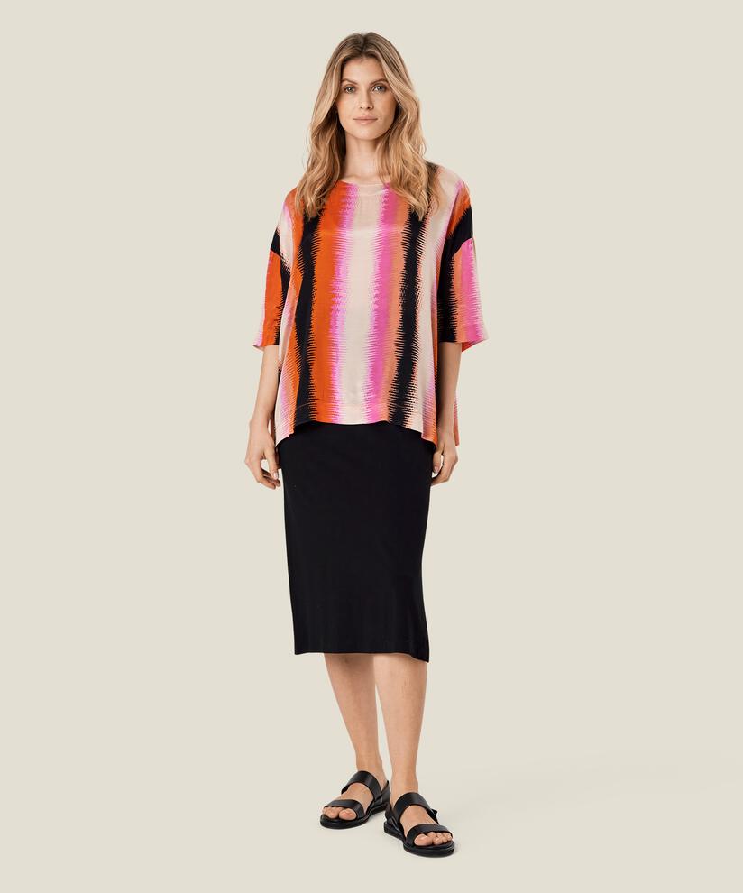 Sissel JERSEY Skjørt, Black
