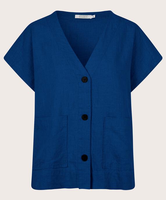 Idoro Skjorte, Navy Peony