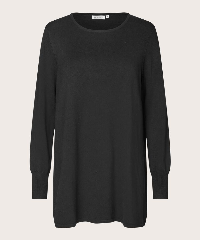 Finnlia Strikkegenser, Black