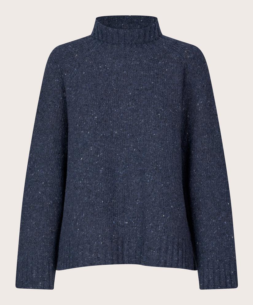 Fenoria Strikkegenser, Navy Blazer