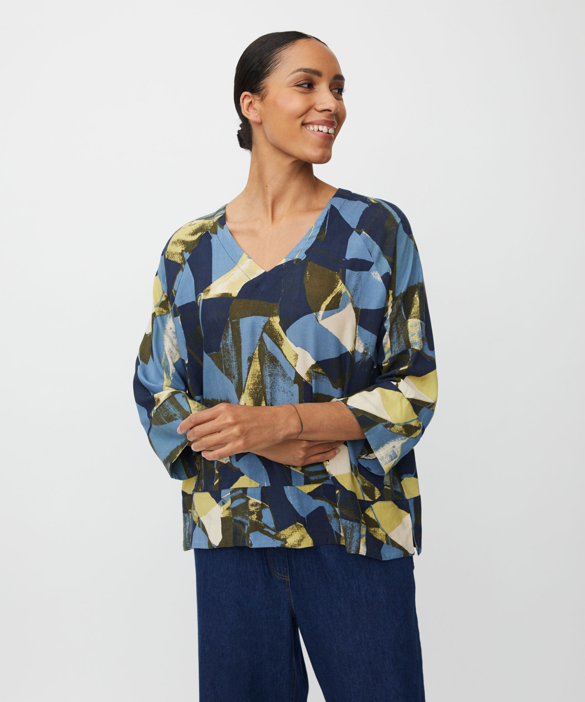 Benika topp, Proven Blue