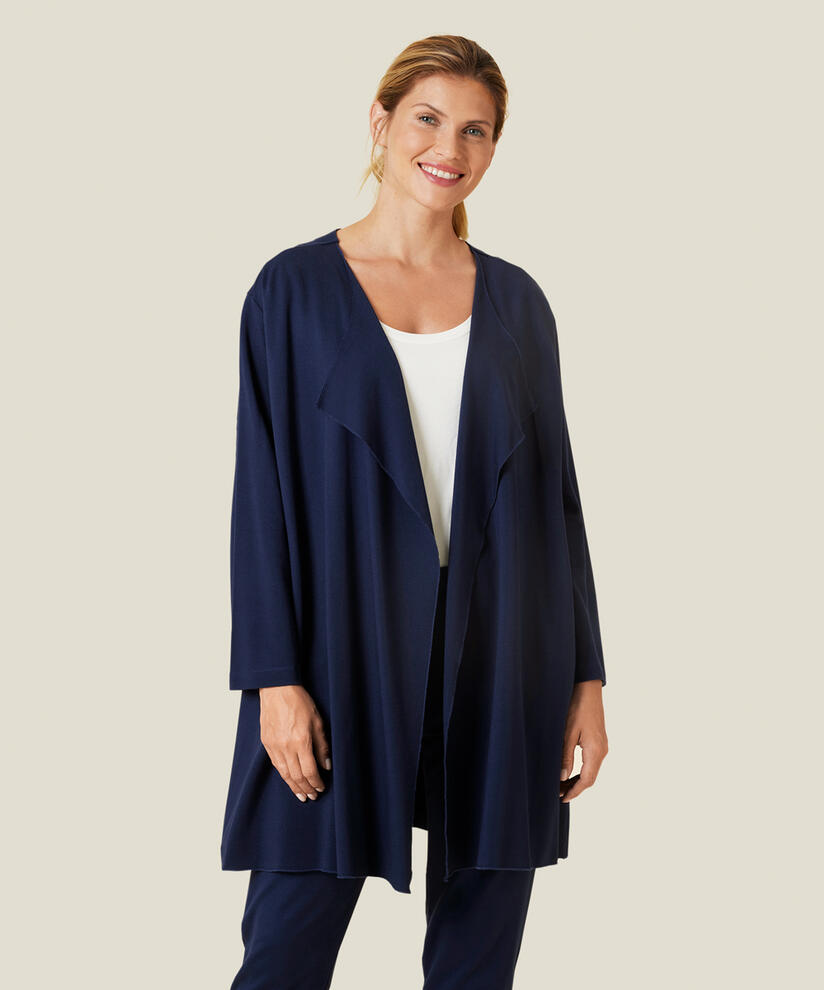 JENAMA JERSEY JAKKE, Navy Blazer, hi-res