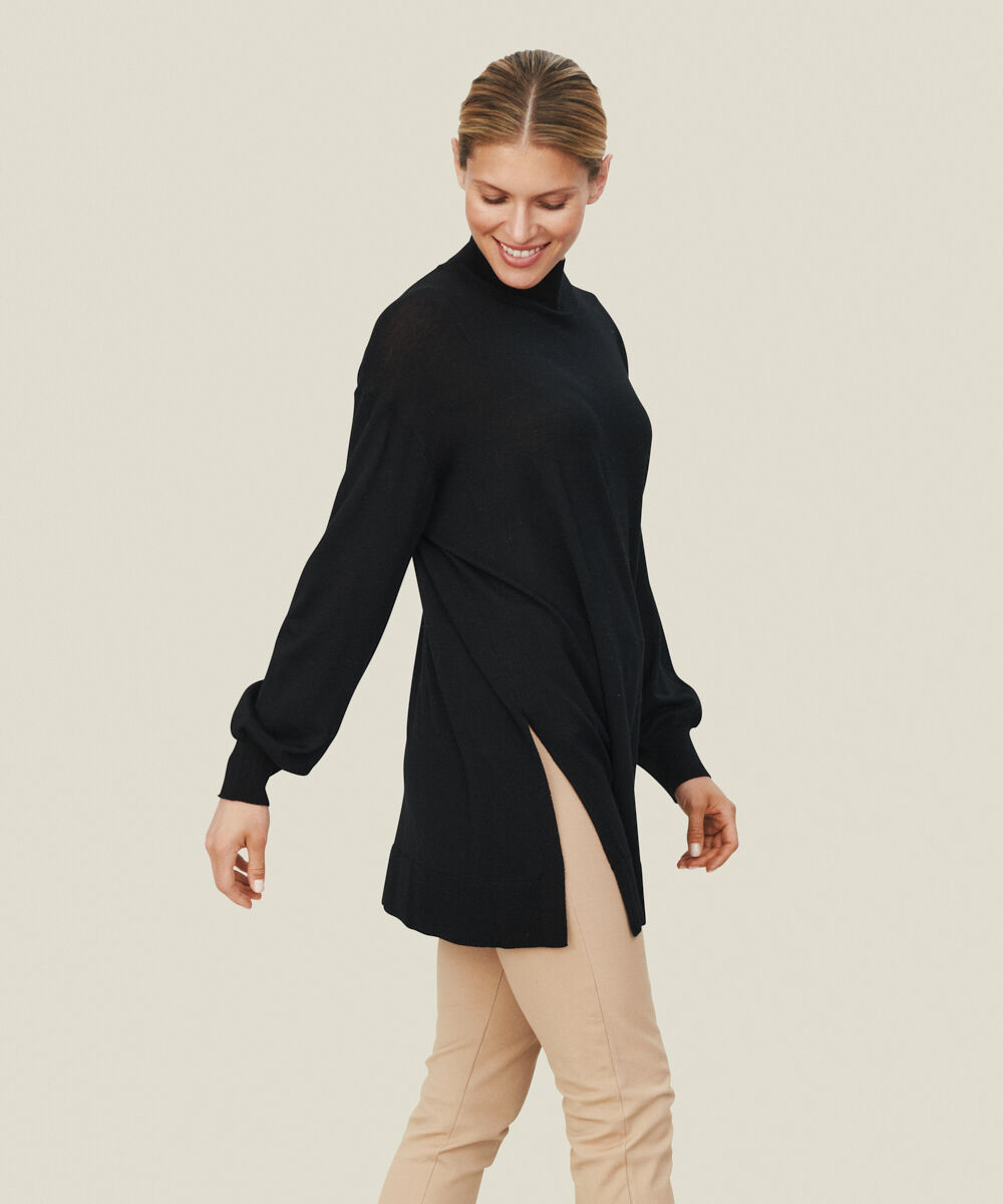 Fralla Strikkegenser, Black