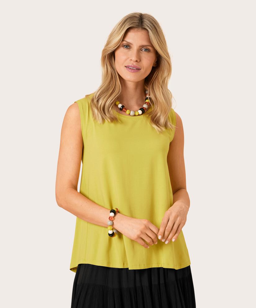 Elisa JERSEY Topp, Celery, hi-res