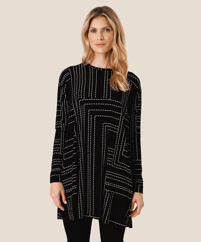 Gael JERSEY Tunika, Black