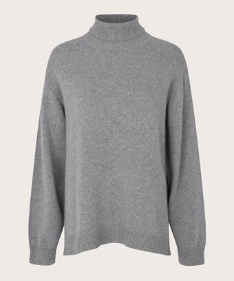 Faricka Strikkegenser, M. Grey mel.