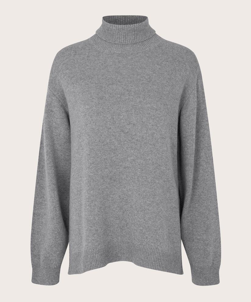Faricka Strikkegenser, M. Grey mel.